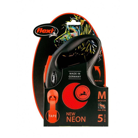 Flexi Neon M taśma 5m 25kg pomarańczowa