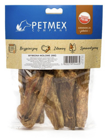 Petmex Wymiona wołowe 200g