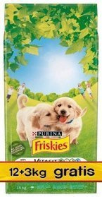 Friskies Junior 12+3kg gratis