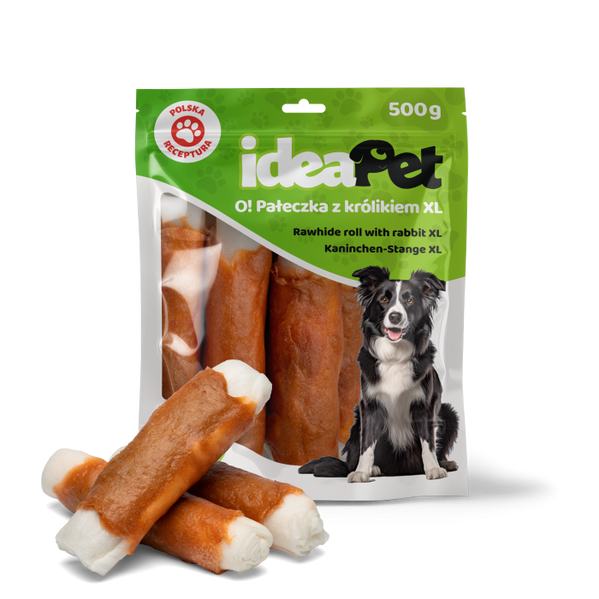 IDEAPET 500g PAŁECZKA Z KRÓLIKIEM XL