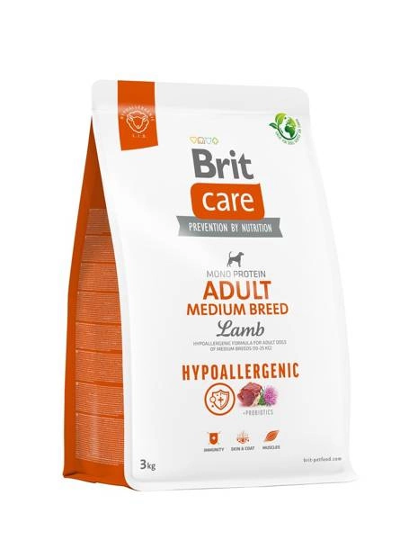 Brit Care Adult Medium Breed Lamb 3kg