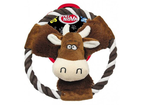 Pet Nova Szarpak dla psa - Krowa na Sznurze