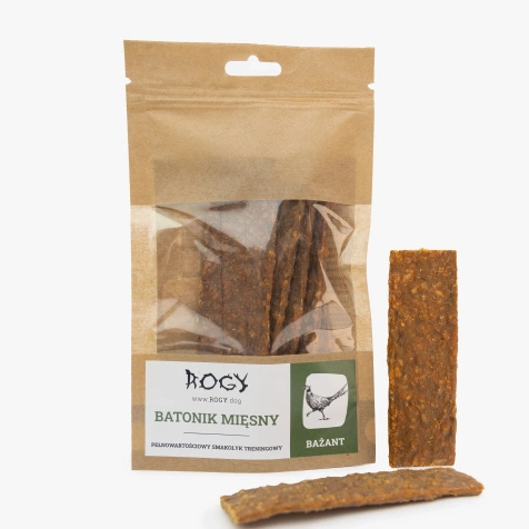 Rogy Batonik mięsny z bażantem - 80g