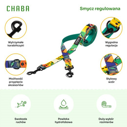 Chaba Smycz regulowana Jumbo S