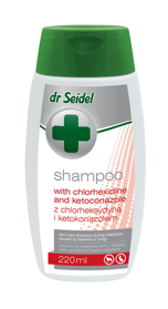 Dr Seidel Szampon z chlorheksydyną i ketokonazolem 220ml