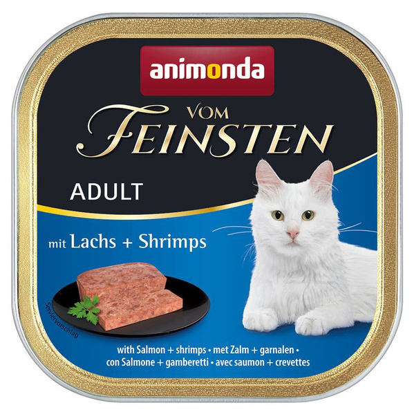 Animonda Vom Feinsten Łosoś i krewetki 100g