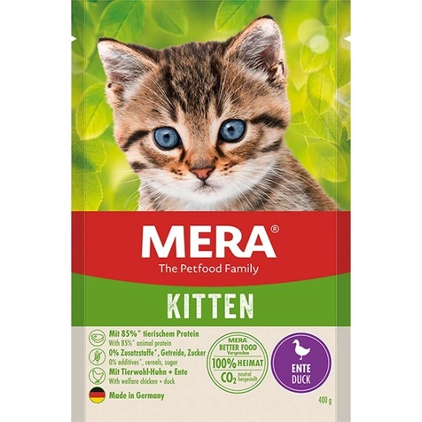 Mera Cats Kitten Kaczka 400g