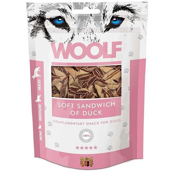Woolf Soft Sandwich with Duck 100g