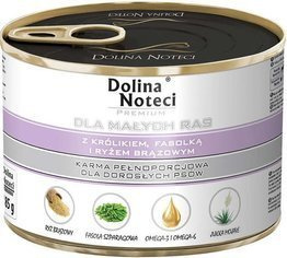 Dolina Noteci Małe Rasy - Królik, Fasolka i Ryż 185g