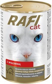 Rafi Cat Wołowina 415g