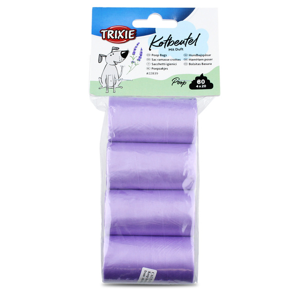 Worki na odchody o zapachu lawendy Trixie 4x20szt