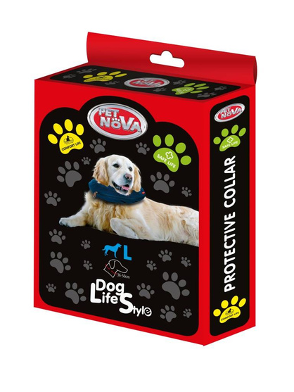 Pet Nova Dmuchany kołnierz ochronny L