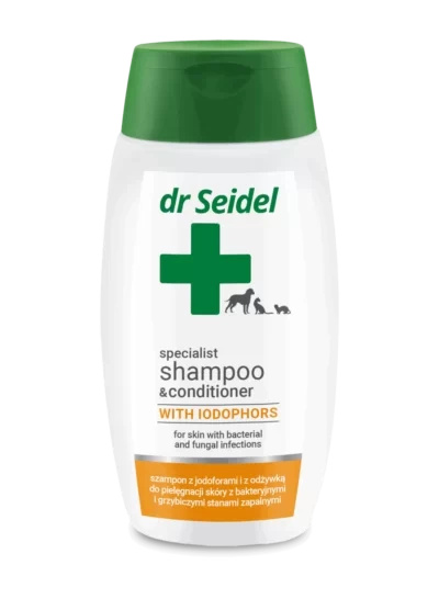 Dr Seidel Szampon jodoforowy z odżywką 220ml