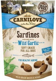 Carnilove Dog Soft Snack Sardines & Garlic 200g