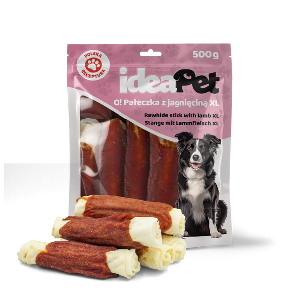 IDEAPET 500g PAŁECZKA Z JAGNIĘCINĄ XL