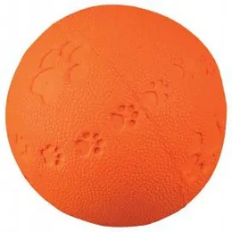 Trixie Piłka dla psa - kauczukowa z piszczałką 7,5 cm