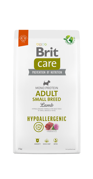 Brit Care Adult Small Breed Lamb & Rice 7kg