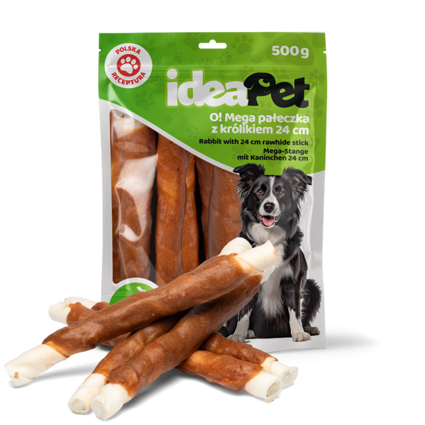 IDEAPET 500g PAŁECZKA MEGA Z KRÓLIKIEM