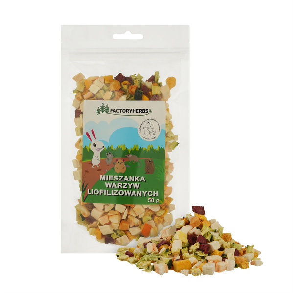FactoryHerbs Mieszanka warzyw liofilizowanych 50g