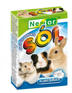 Nestor Sól w pastylkach dla gryzoni 170g