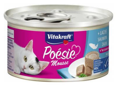 Vitakraft Poesie Łosoś Mus 85 g