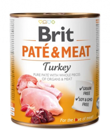 Brit Pate & Meat Turkey 800g