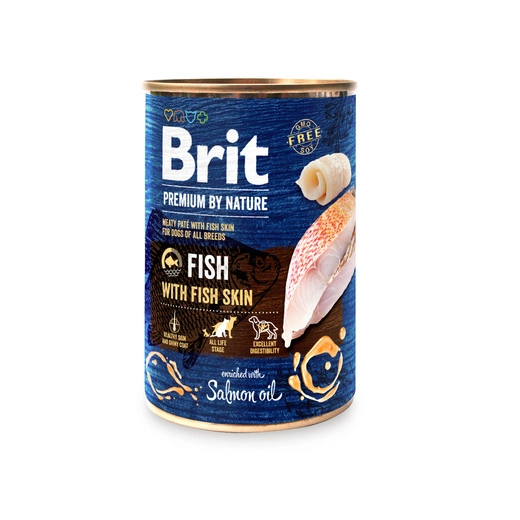 Brit By Nature Fish with Fish skin 400g