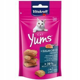Vitakraft Cat Yums z łososiem 40g dla kota