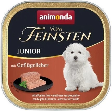 Animonda Vom Feinsten Dog Junior Wątróbka 150g