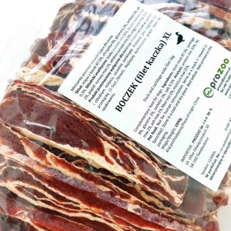 Prozoo Boczek/Filet z kaczki z chrząstką 1kg