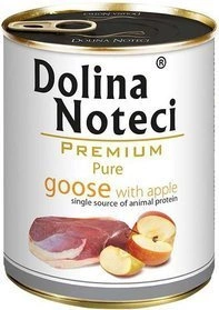 Dolina Noteci Pure Gęś Jabłko 800g