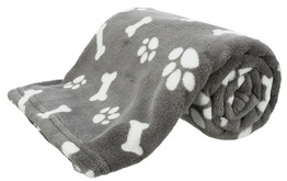 Trixie Kocyk Kenny Szary 100x175cm