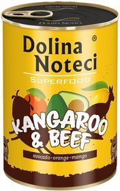 Dolina Noteci Superfood Kangur i Wołowina 400g