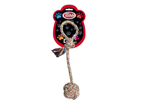 Pet Nova Szarpak dla psa - Piłka na Sznurze