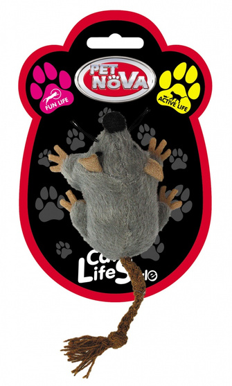 Pet Nova Myszka pluszowa 7x5cm