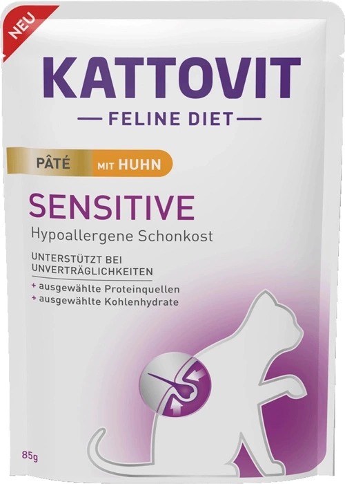 KATTOVIT SASZ 85G-PATE DIETA SENSITIVE  