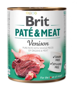 Brit Pate & Meat Venison 800g