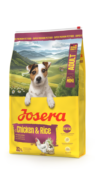 Karma dla małych ras Josera Mini Chicken & Rice 10kg