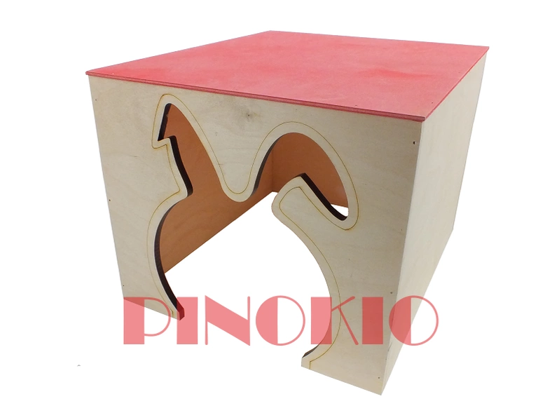 Pinokio drewniany domek dla królika DUŻY 29 x 35 x 25 cm