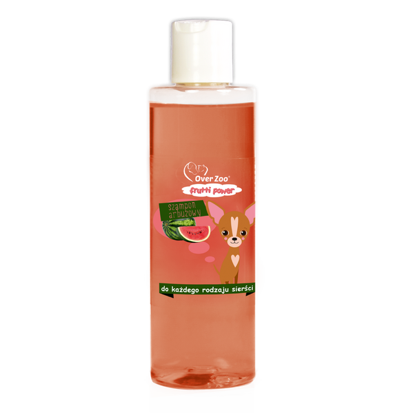 Over Zoo Szampon arbuzowy do każdego rodzaju sierści 200 ml