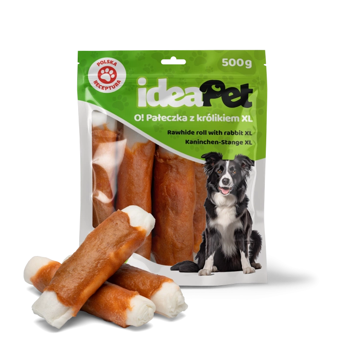 IDEAPET 500g PAŁECZKA Z KRÓLIKIEM XL    