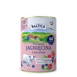 Baltica Jagnięcina z malinami 400g