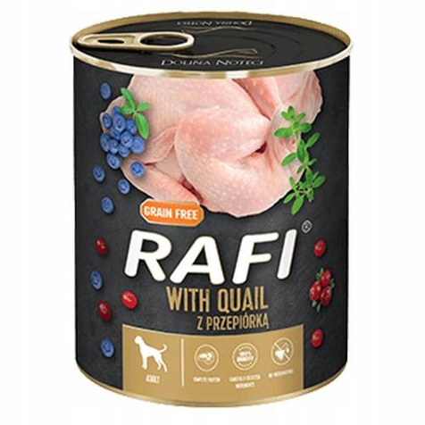 Rafi z Przepiórką Pasztet bez zbóż 800g