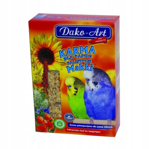 Dako-Art Makki Pokarm dla papug falistych 500g