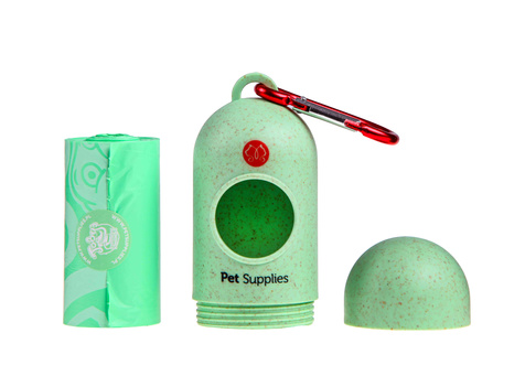 Pet Supplies Ekologiczny dyspenser + rolka worków