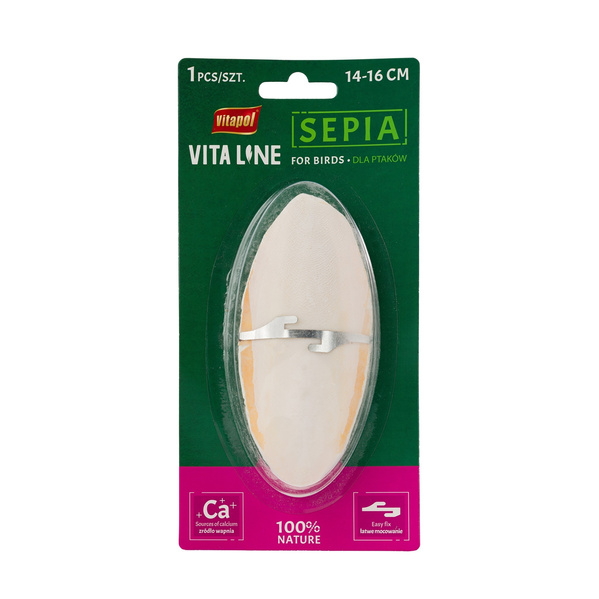 Vitapol VitaLine Sepia dla ptaków duża 14-16 cm na blistrze