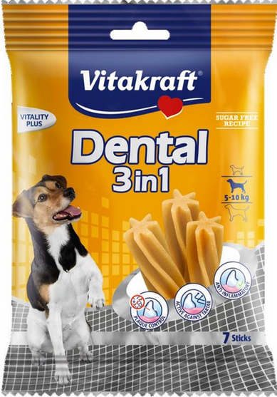 Vitakraft Dental 3w1 S 120g