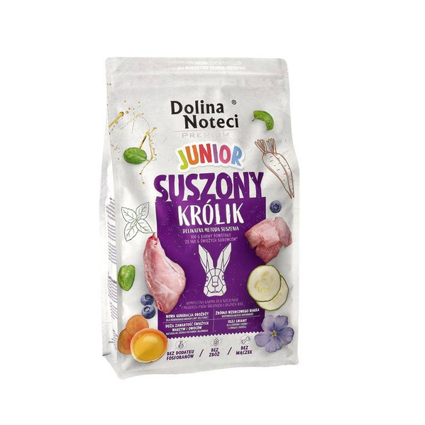 Dolina Noteci Premium Junior Królik 4 kg