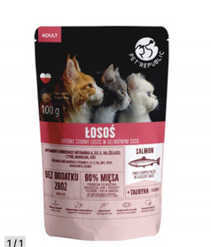 Pet Republic Łosoś 100g