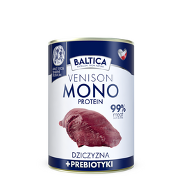 Baltica Mono Dziczyzna z prebiotykami 400g